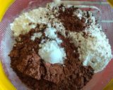 Foto langkah ke 2 dari resep Bolu kukus Coklat.