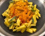 A picture of step 7 of Yam Fry.