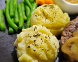 Foto langkah ke 4 dari resep Japanese Hamburg Steak.