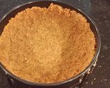 A picture of step 6 of Hazelnut Truffle Swirl Cheesecake.