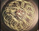 A picture of step 4 of Roti Jala.
