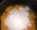 A picture of step 2 of Gajar barfi.