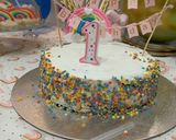 Foto del paso 4 de la receta Tarta cumple 1 Carmen - tarta de chocolate, trufa y Nata con confeti