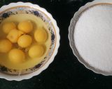 صورة لخطوة 1 من وصفة كيكة الحروف بدون مول