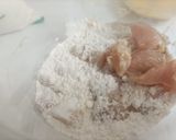 Foto langkah ke 2 dari resep Ayam Tepung Saus Lemon Madu 🍯 🍋.