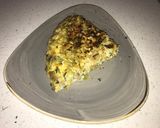 Foto del paso 4 de la receta: Tortilla de lechuga con berenjena asada a la andaluza