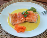 Foto del paso 5 de la receta: Salmón con salsa de mango judías verdes y zanahorias (Thermomix)