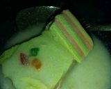 Foto langkah ke 5 dari resep Puding Custard Rainbow Fla.