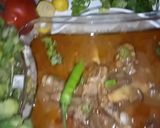 A picture of step 4 of Mutton Nihari.