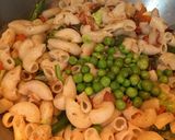 A picture of step 7 of Vegetable Macaroni.