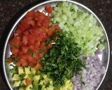 A picture of step 1 of Roasted masala papad.