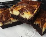 Foto langkah ke 8 dari resep #64 Brownies Cheesecake.