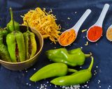 A picture of step 7 of Stuffed green chillies.