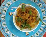 A picture of step 4 of Cabbage Curry.