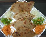 A picture of step 6 of Vegetables Manchurian partha.