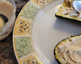 Foto del paso 6 de la receta: Calabacín gratinado con hummus y queso