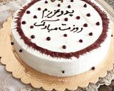عکس مرحله 1 از دستور کیک روز پدر
