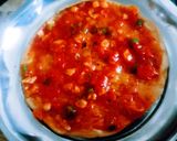 A picture of step 3 of Healthy tasty homemade wheat flour Tawa pizza.