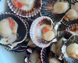 A picture of step 1 of Grilled Zamburiñas (small scallops).