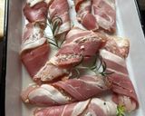 Baconbe tekert csirkemell recept fázis 2 fotója