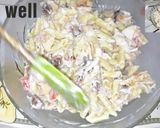 A picture of step 4 of Fruite mayonnaise Russian salad.