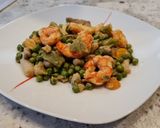 Foto del paso 6 de la receta: Menestra de verduras y gambones