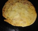 A picture of step 3 of Masala fulka.