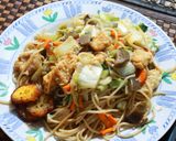 Foto del paso 8 de la receta: Chow mein de pollo empanizado