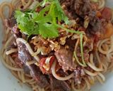 Hình bước làm 6 của món Mì spaghetti Việt Nam