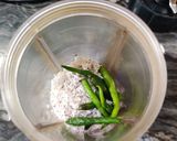 A picture of step 2 of SPICY HING LAUKI with COCONUT...