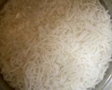 A picture of step 1 of Pakhala or Fermented Rice Platter.