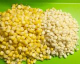 Hình bước làm 1 của món Bắp xào
