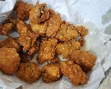 A picture of step 7 of Vidharbha style spicy mix dal vada.