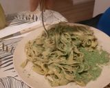 Foto del paso 4 de la receta: Fideos con salsa de espinacas