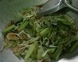Foto langkah ke 3 dari resep Tumis Sawi Tauge dan Udang #pr_olahanudang.