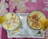 A picture of step 4 of Mango dry fruits shake.