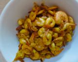 Foto langkah ke 3 dari resep Udang Goreng Mentega dengan Sambal Terasi Mentah.