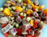 Foto del paso 4 de la receta: Ceviche de atún con mango