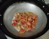 A picture of step 1 of Paneer makhni.