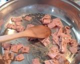 Foto del paso 3 de la receta: Fettuccini con salsa Alfredo y jamón