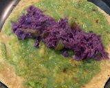 A picture of step 4 of Purple cabbage roll.