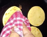 A picture of step 2 of Corn bhakhri.
