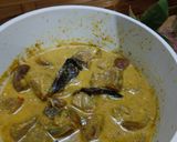 Gambar langkah 2 resipi Gulai Nangka dan Kulit Lembu.