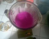 Foto langkah ke 2 dari resep Jus Buah Naga Merah.