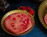 A picture of step 12 of Gulabi Boli [ Rose puran poli].
