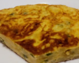 Foto del paso 4 de la receta: Tortilla de patata, cebolla y calabacín