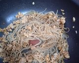 รูปขั้นตอนการทำที่ 3 ของ ผัดเส้นบุกสาหร่าย,หมูสับ,ต้นหอม - คีโต