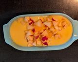 A picture of step 7 of Fruit custard.