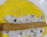 Foto langkah ke 3 dari resep Nasi Gulung Telur.