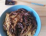 Foto del paso 8 de la receta Noddles con ternera y setas (Blade Runner)